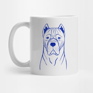 Cane Corso (Grey and Blue) Mug